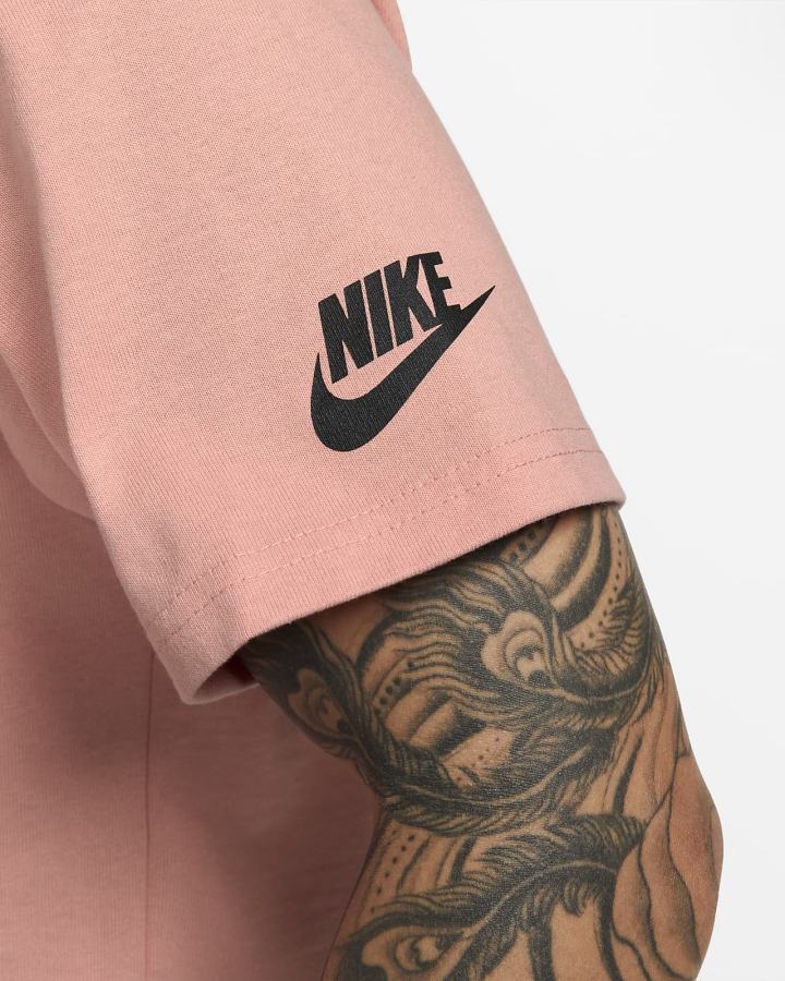 Camiseta Nike Sportswear Hombre Rosas | AZHYU-2416