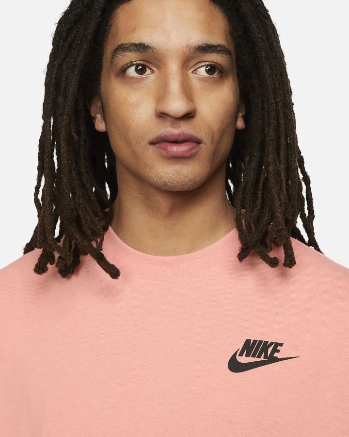 Camiseta Nike Sportswear Hombre Rosas | CIQWG-6247