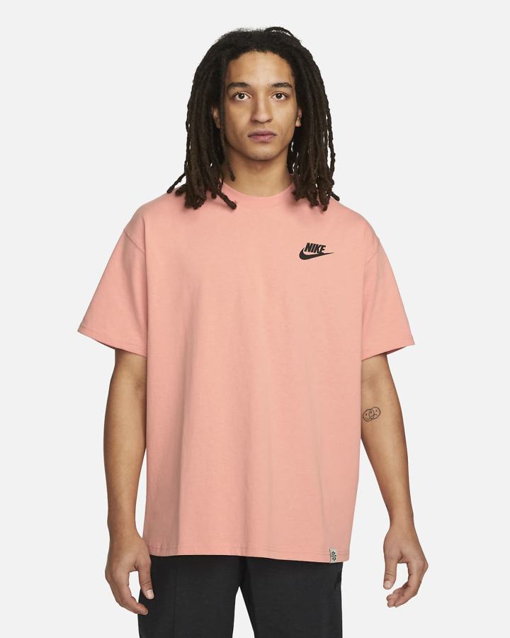 Camiseta Nike Sportswear Hombre Rosas | CIQWG-6247