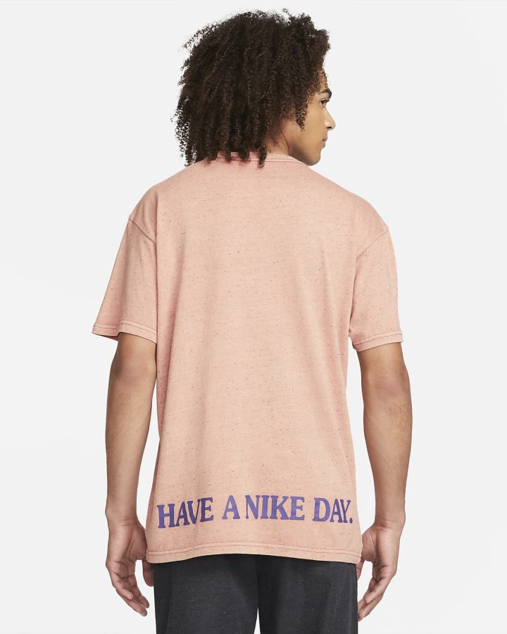 Camiseta Nike Sportswear Hombre Rosas | PQHLA-0153