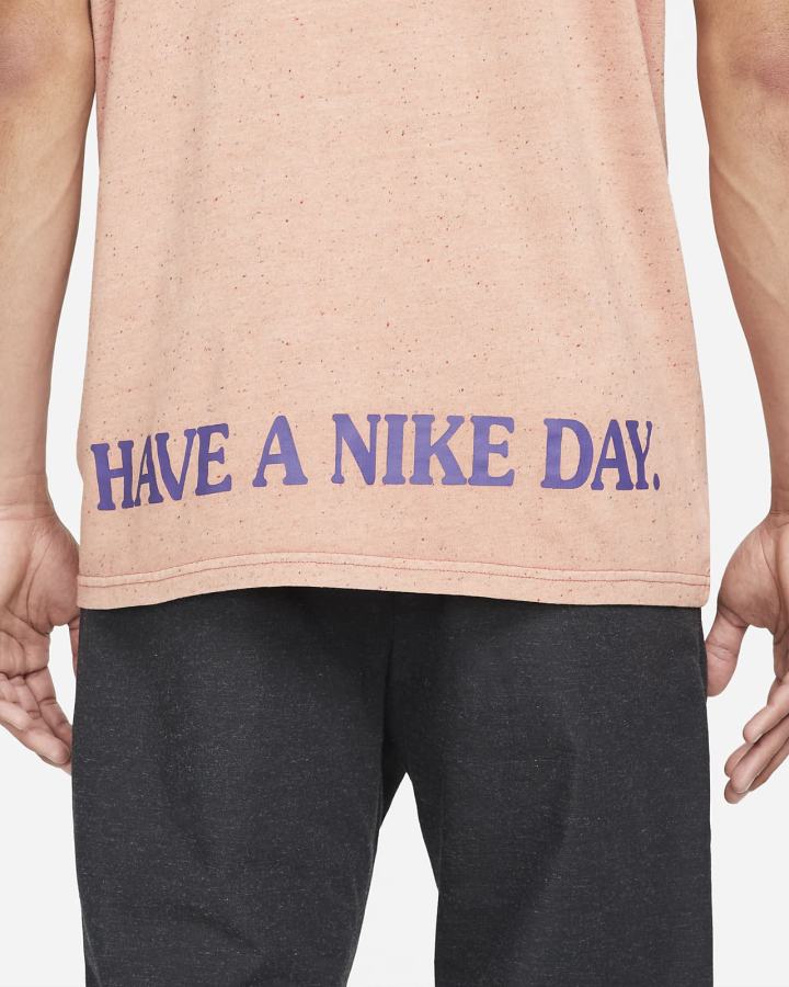 Camiseta Nike Sportswear Hombre Rosas | PQHLA-0153