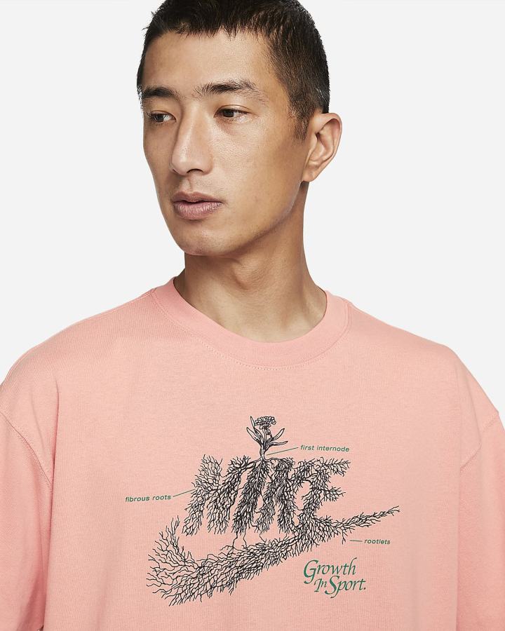 Camiseta Nike Sportswear Hombre Rosas | WZONM-8127
