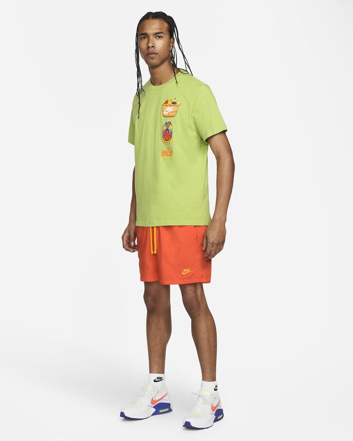 Camiseta Nike Sportswear Hombre Verde | JPKXA-0289