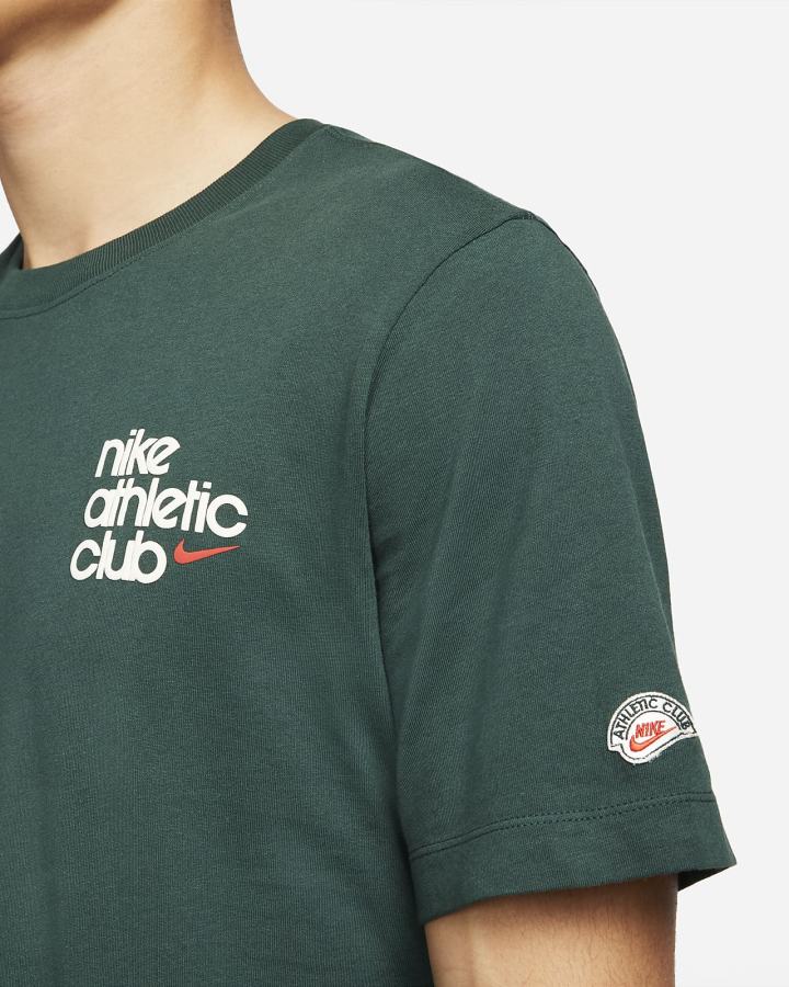 Camiseta Nike Sportswear Hombre Verde | PBGAX-8576