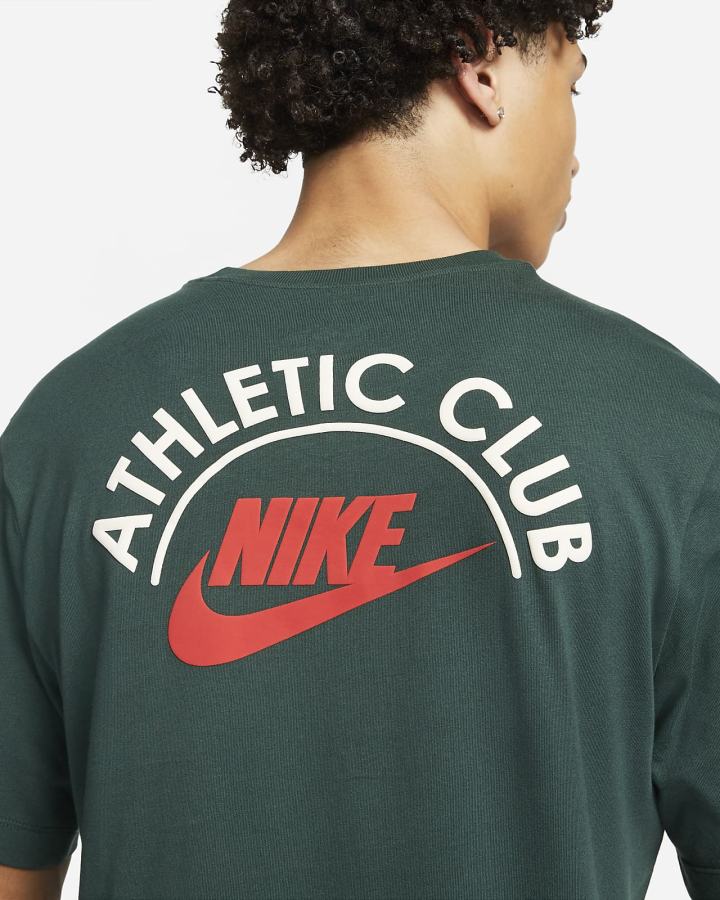 Camiseta Nike Sportswear Hombre Verde | PBGAX-8576