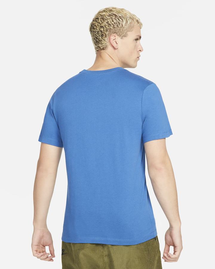 Camiseta Nike Sportswear JDI Hombre Azules Oscuro Blancas | ONUXK-1973