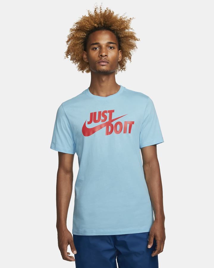 Camiseta Nike Sportswear JDI Hombre Azules Rojas Claro | VHOCF-3270