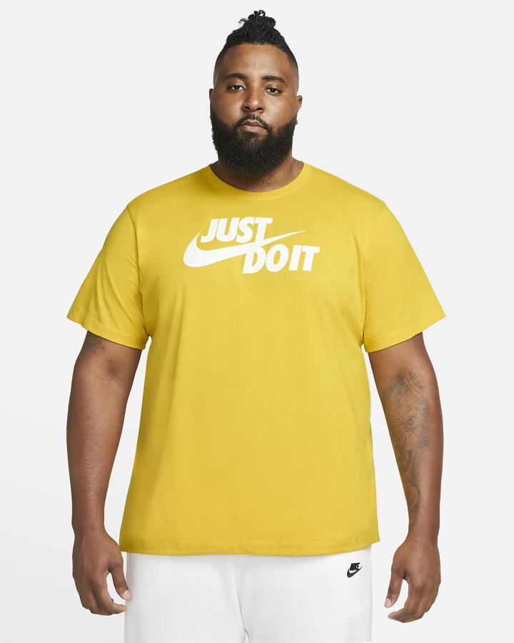Camiseta Nike Sportswear JDI Hombre Blancas | JRBIL-2167