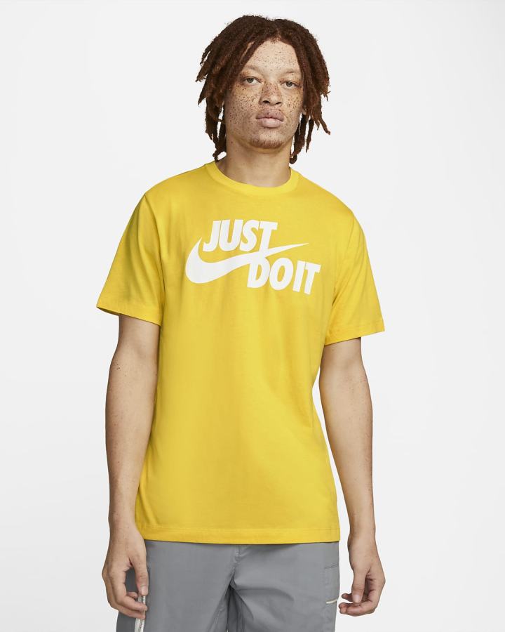 Camiseta Nike Sportswear JDI Hombre Blancas | JRBIL-2167
