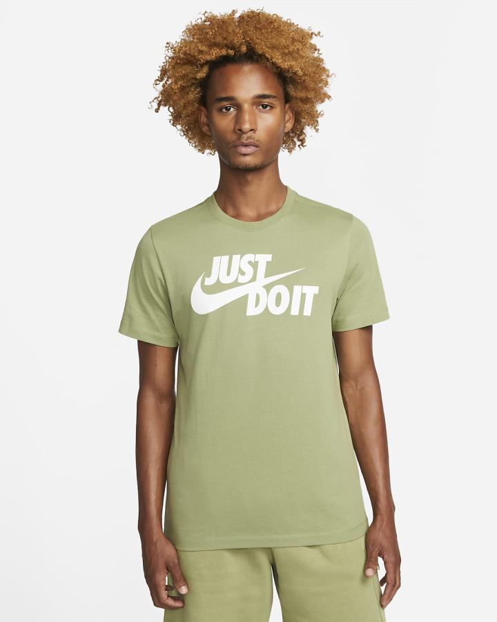 Camiseta Nike Sportswear JDI Hombre Blancas | QPEOU-5810