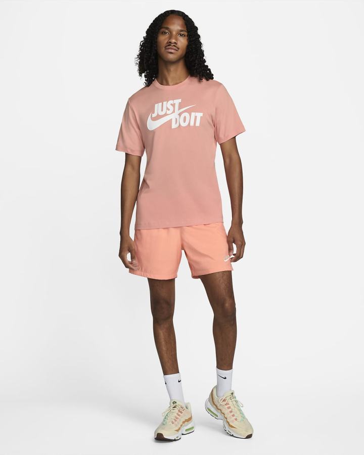 Camiseta Nike Sportswear JDI Hombre Blancas | SFRUO-6798