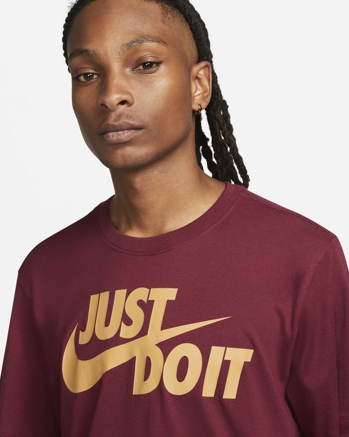 Camiseta Nike Sportswear JDI Hombre Burdeos | ZGHIY-7695