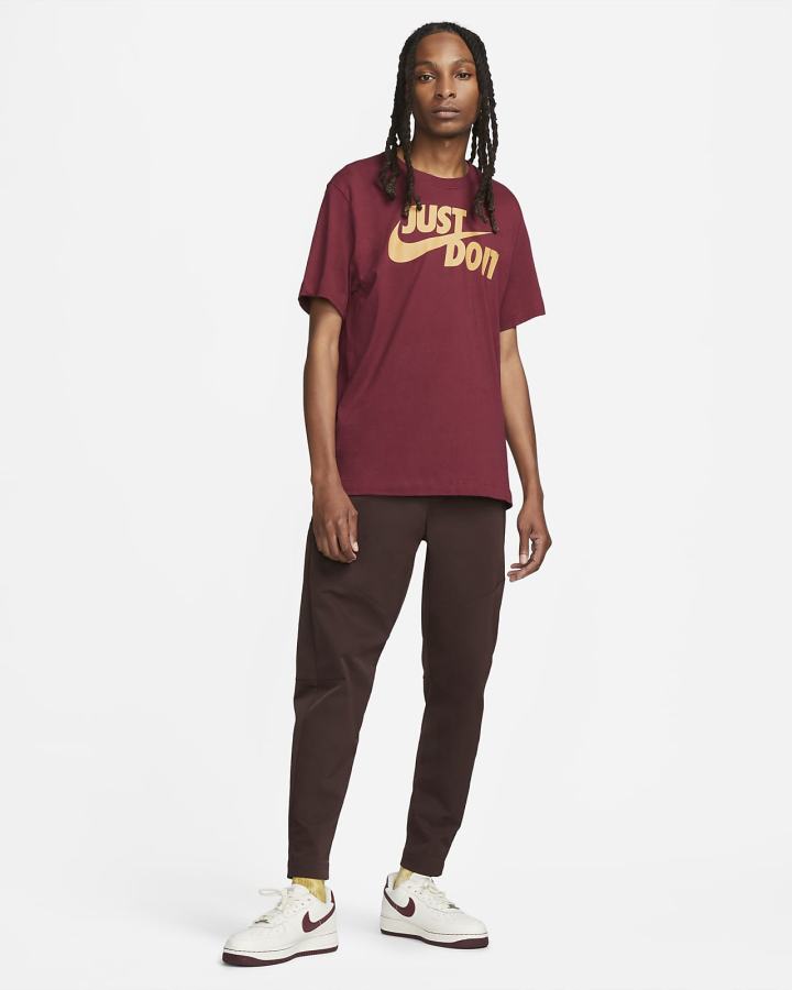 Camiseta Nike Sportswear JDI Hombre Burdeos | ZGHIY-7695
