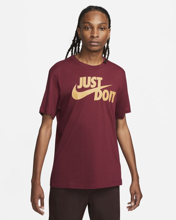 Camiseta Nike Sportswear JDI Hombre Burdeos | ZGHIY-7695