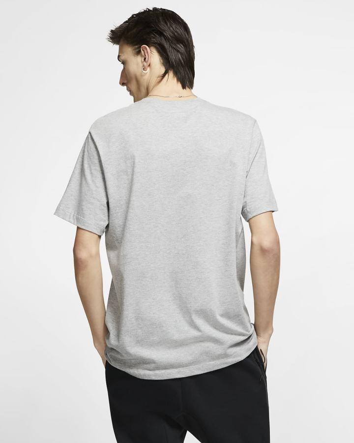 Camiseta Nike Sportswear JDI Hombre Gris Oscuro Negras | SEUDT-8729