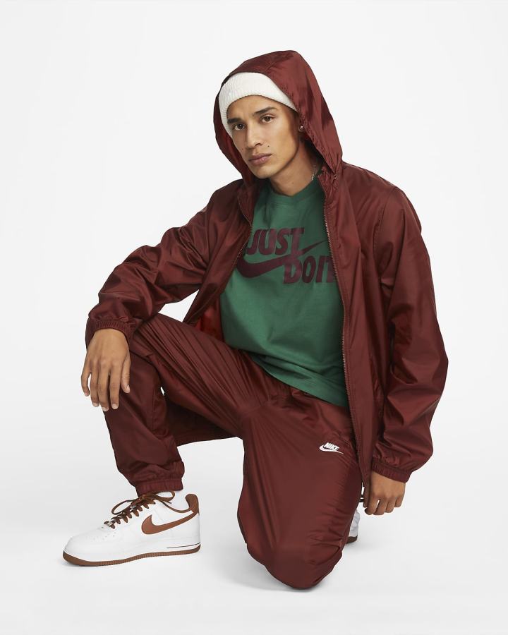 Camiseta Nike Sportswear JDI Hombre Verde | LATQF-6049