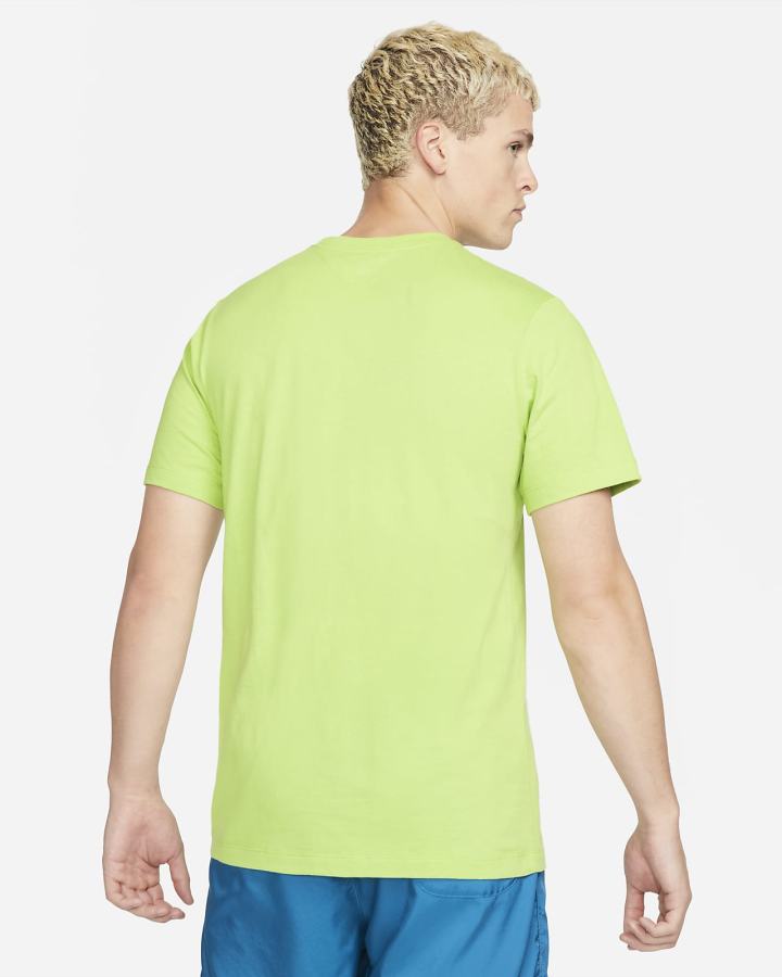 Camiseta Nike Sportswear JDI Hombre Verde Blancas | QHXVT-6807