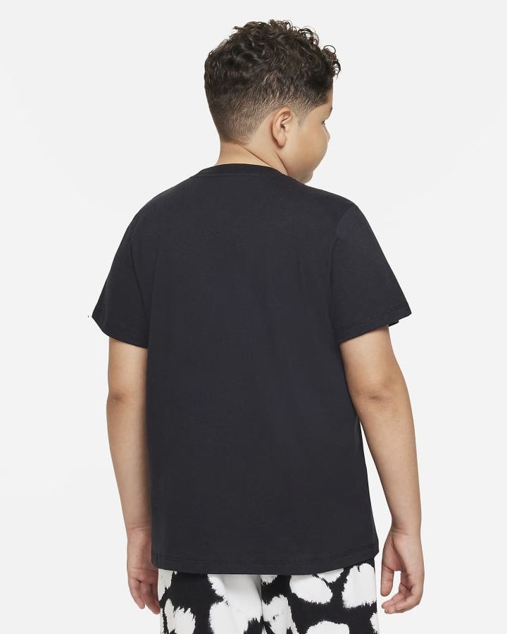 Camiseta Nike Sportswear Kids (Extended Size) Niño Negras | JTLMK-8930