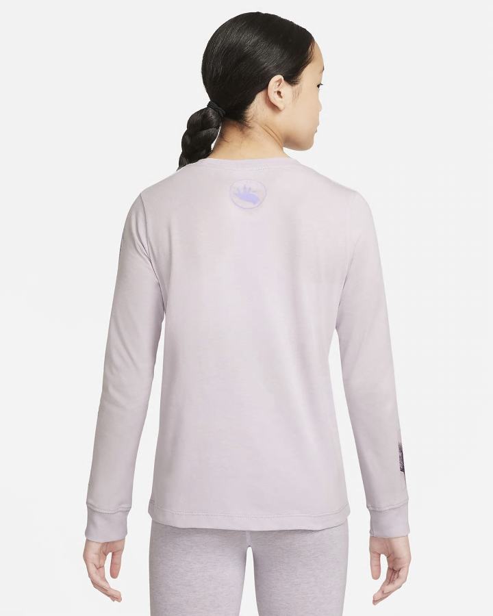 Camiseta Nike Sportswear Kids Long-Sleeve Niña Moradas | SBHXR-7581