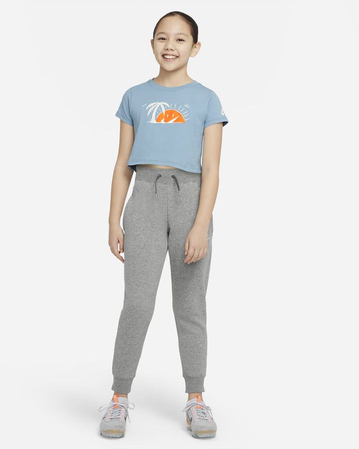 Camiseta Nike Sportswear Kids Niña Azules | ENLHS-5689