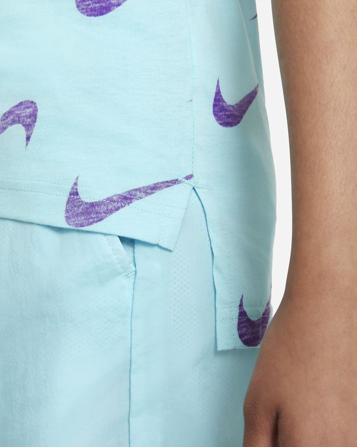 Camiseta Nike Sportswear Kids Niña Azules | YRKTZ-4095