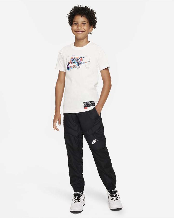 Camiseta Nike Sportswear Kids Niña Blancas | BYDAP-9527