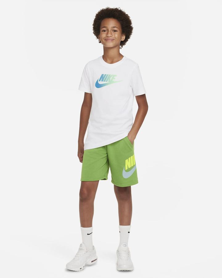 Camiseta Nike Sportswear Kids Niña Blancas | MQBTZ-8329