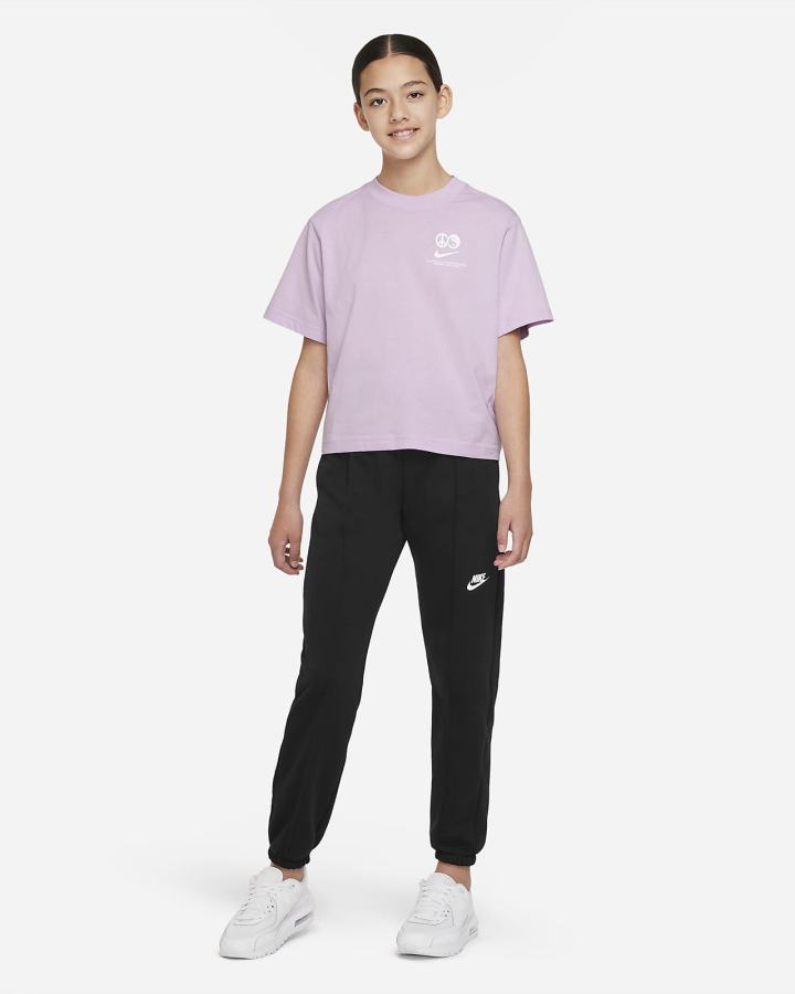 Camiseta Nike Sportswear Kids Niña Moradas | FBNTU-2593