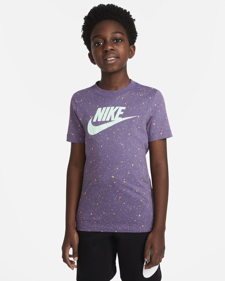 Camiseta Nike Sportswear Kids Niña Moradas | KALGX-6459
