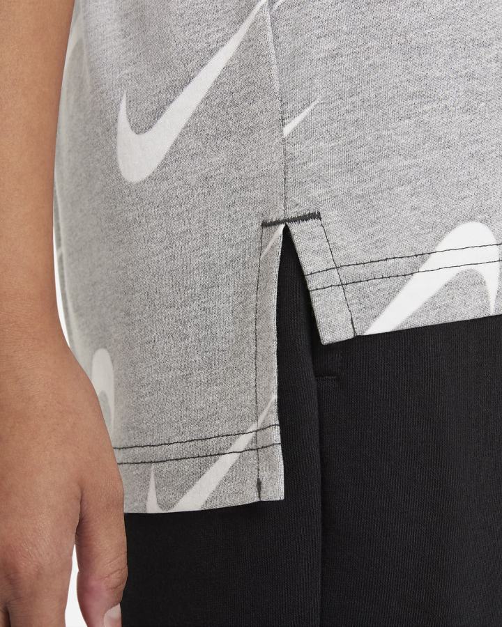 Camiseta Nike Sportswear Kids Niña Negras | AFXMZ-6210