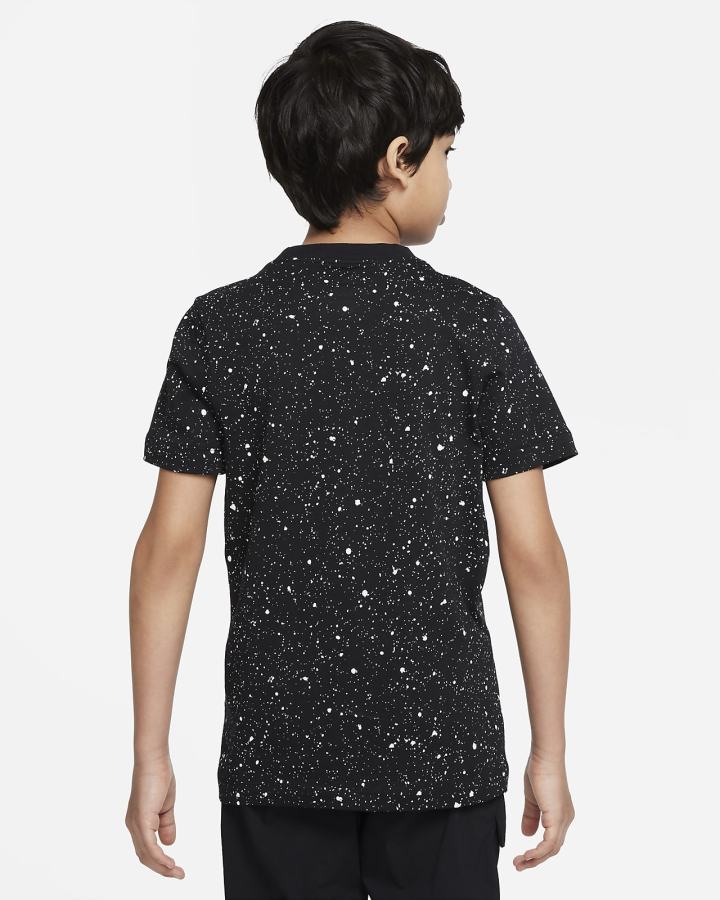 Camiseta Nike Sportswear Kids Niña Negras | FJRSZ-2109