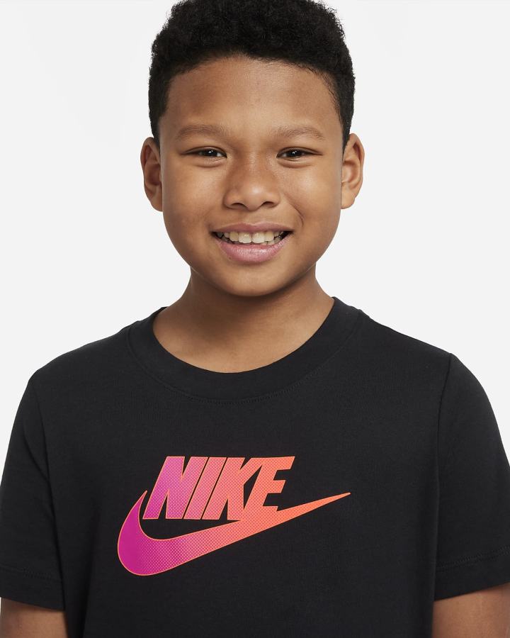 Camiseta Nike Sportswear Kids Niña Negras | IOFYK-1593