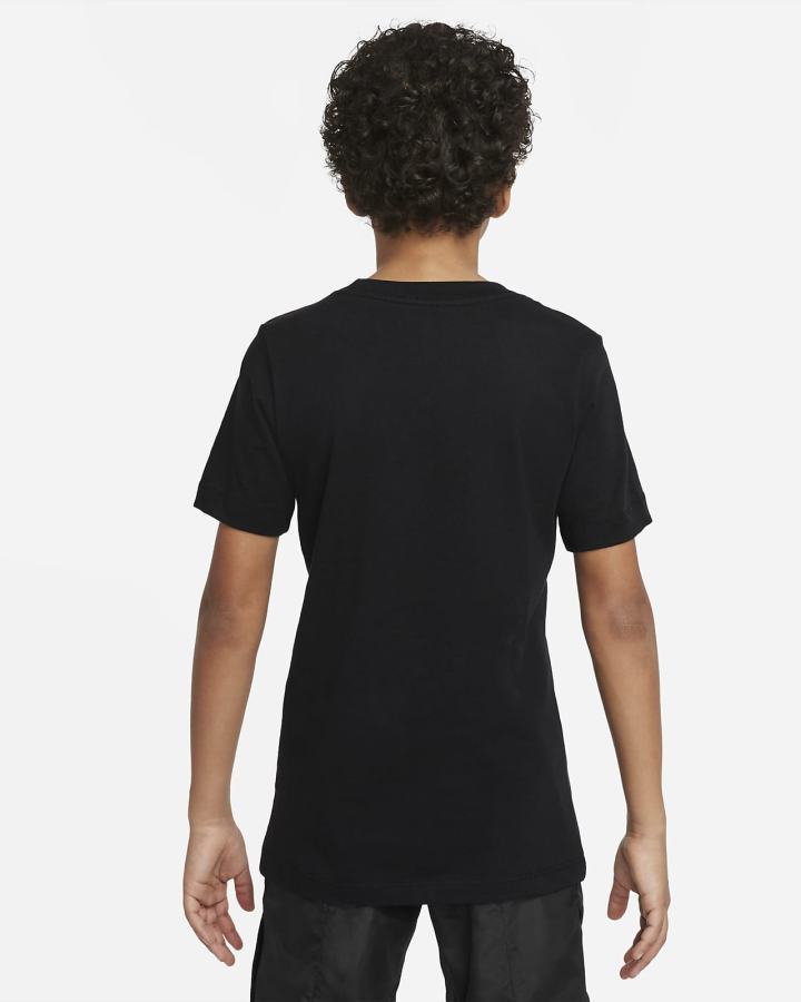 Camiseta Nike Sportswear Kids Niña Negras | QLNBS-7021