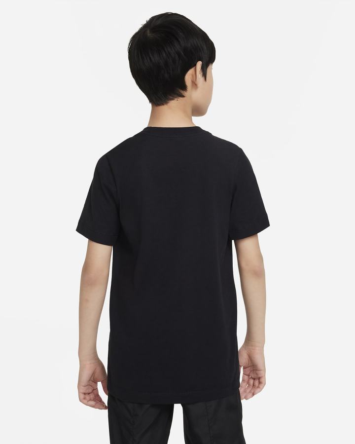 Camiseta Nike Sportswear Kids Niña Negras | UEDTG-2358
