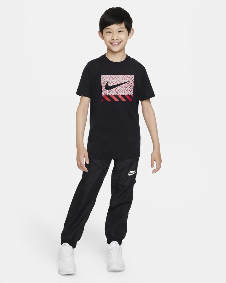 Camiseta Nike Sportswear Kids Niña Negras | UEDTG-2358