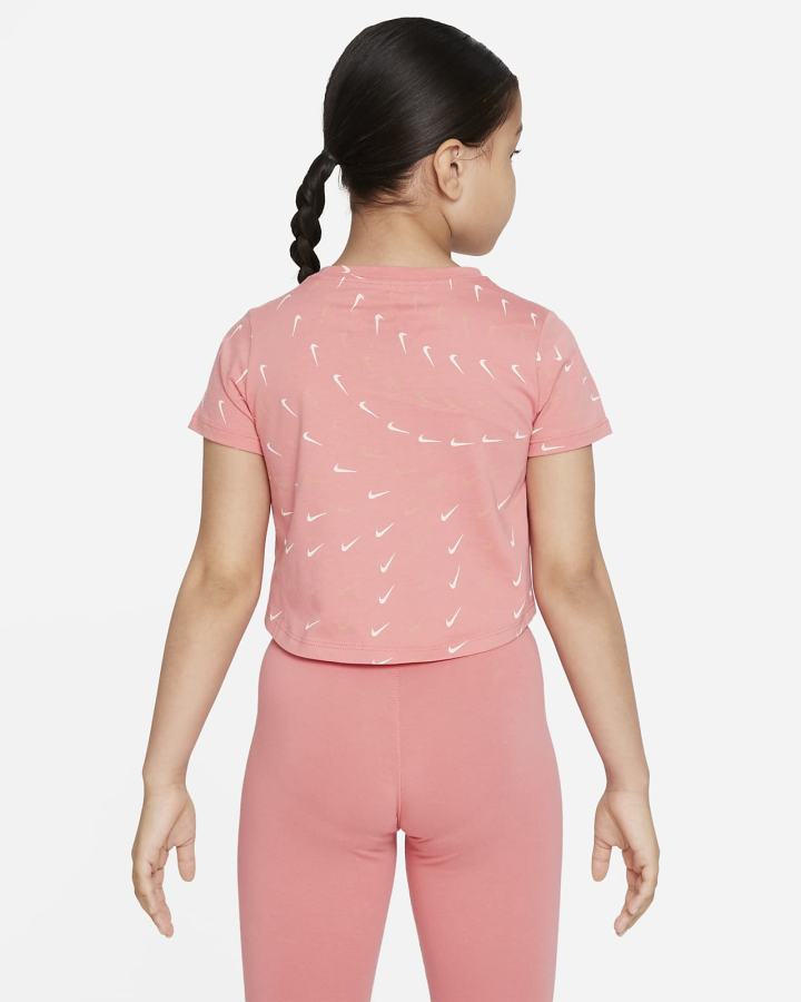 Camiseta Nike Sportswear Kids Niña Rosas Azules Rosas | KPWMU-0178