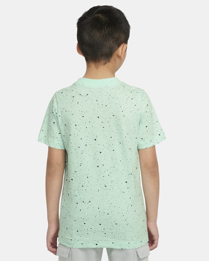 Camiseta Nike Sportswear Kids Niña Verde Menta | IPJUD-3427