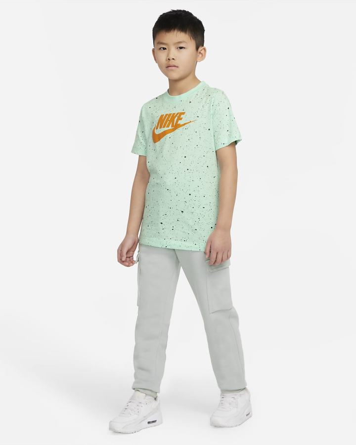 Camiseta Nike Sportswear Kids Niña Verde Menta | IPJUD-3427