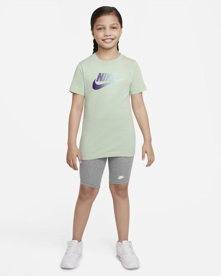 Camiseta Nike Sportswear Kids Niña Verde | QGTYX-9763