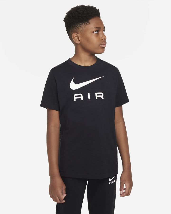 Camiseta Nike Sportswear Kids Niño Amarillo | KAYWS-8643
