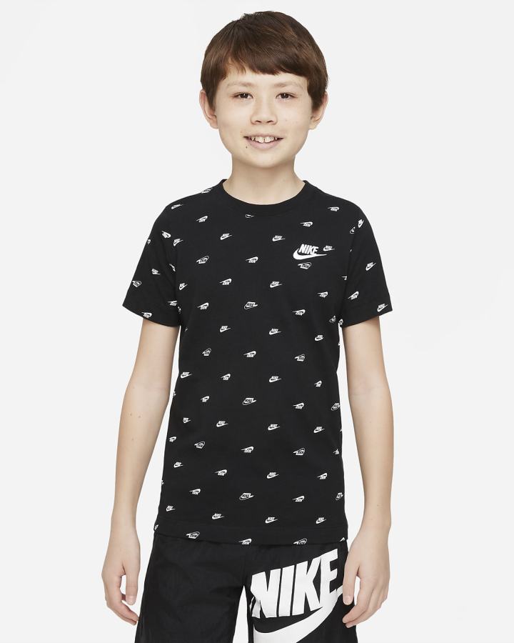 Camiseta Nike Sportswear Kids Niño Azul Marino | CPFWY-9561