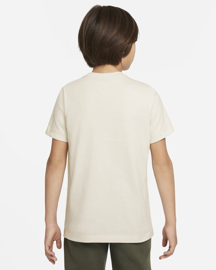Camiseta Nike Sportswear Kids Niño Beige Claro | EKGBP-3674