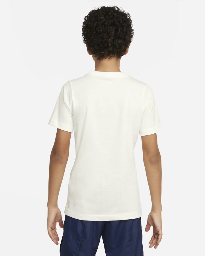 Camiseta Nike Sportswear Kids Niño Blancas | KPSTR-1426