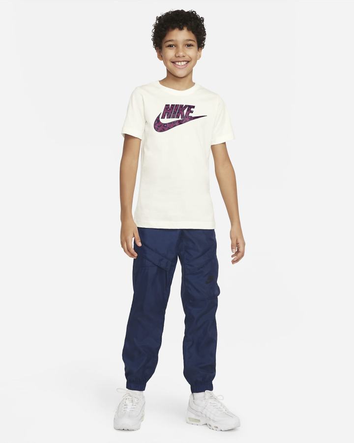 Camiseta Nike Sportswear Kids Niño Blancas | KPSTR-1426