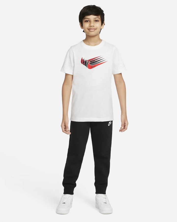 Camiseta Nike Sportswear Kids Niño Blancas | LDZCA-5194