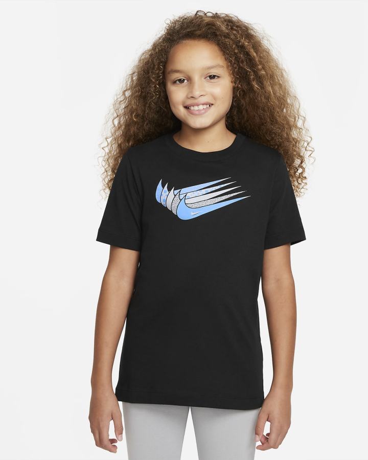 Camiseta Nike Sportswear Kids Niño Blancas | LDZCA-5194
