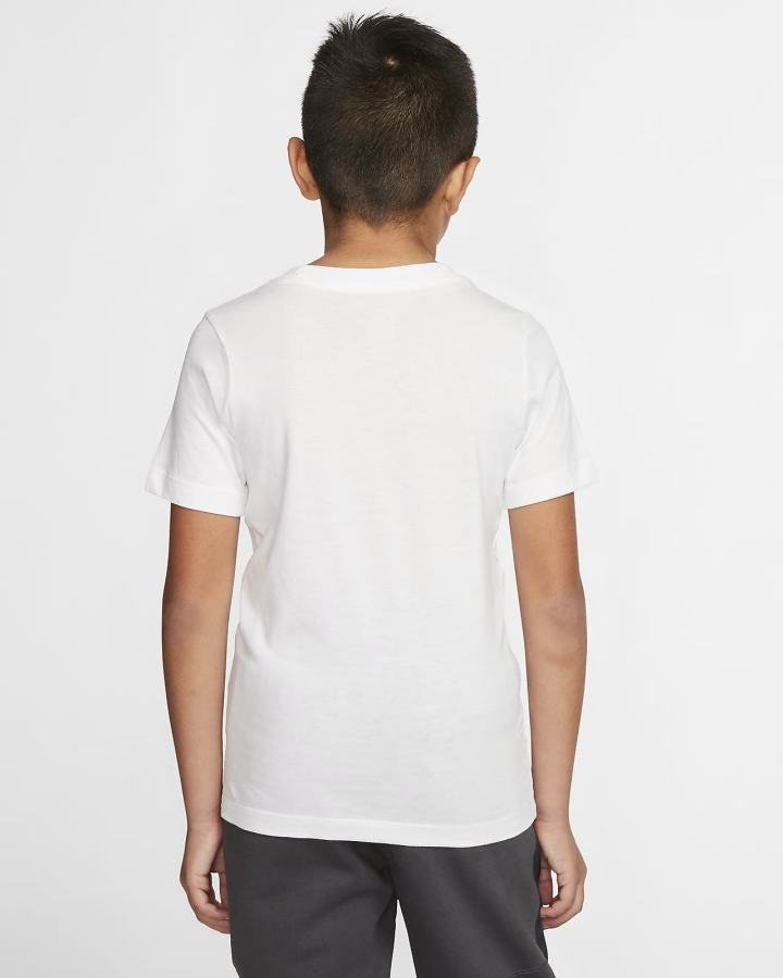 Camiseta Nike Sportswear Kids Niño Blancas Rojas | VCDGY-5290