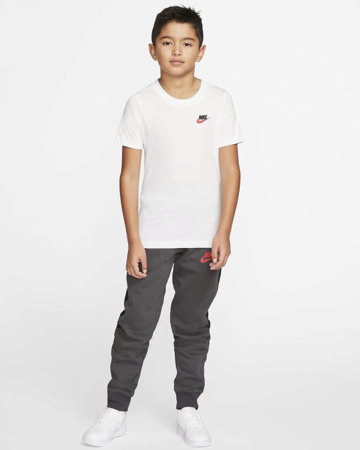 Camiseta Nike Sportswear Kids Niño Blancas Rojas | VCDGY-5290