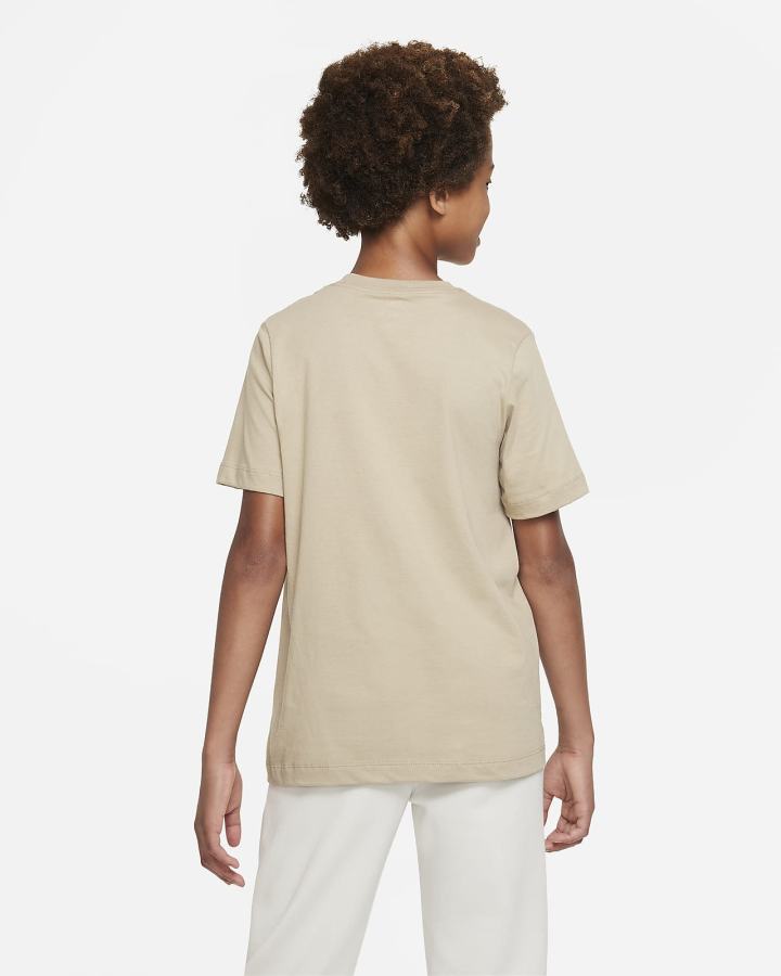 Camiseta Nike Sportswear Kids Niño Kaki | ONBFX-1406