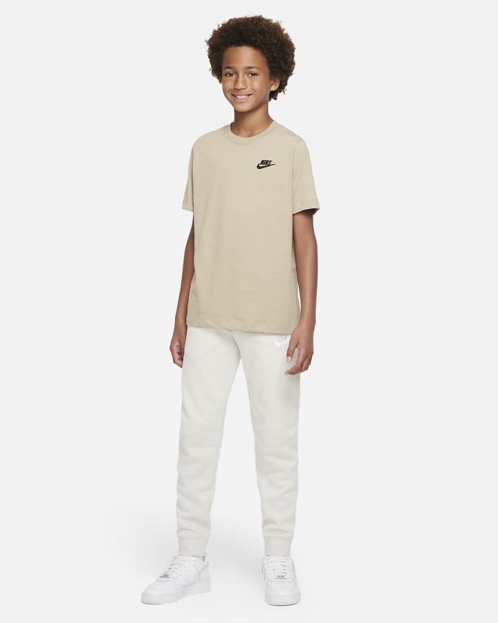 Camiseta Nike Sportswear Kids Niño Kaki | ONBFX-1406